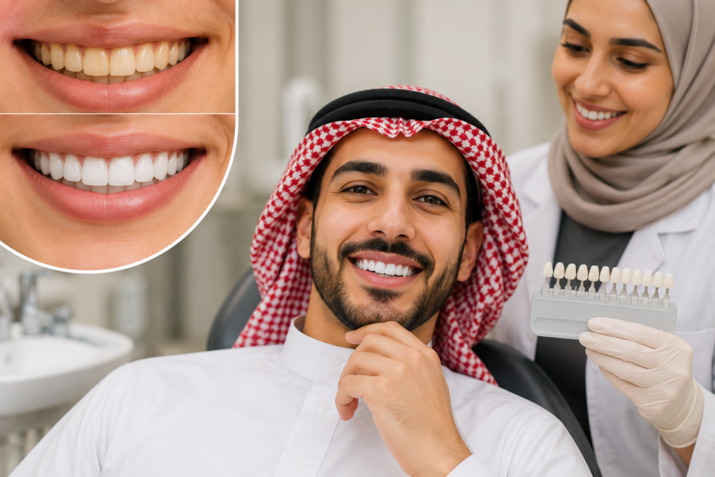 تبييض الأسنان وأفضل طرق الحصول على ابتسامة ناصعة؟ | لجين